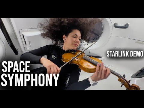 DAY 4 - Groundbreaking! Starlink demo Polaris Dawn recorded music play in space @SpaceX