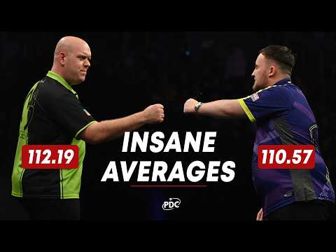 INSANE AVERAGES! Luke Littler v Michael van Gerwen - 2024 Czech Darts Open