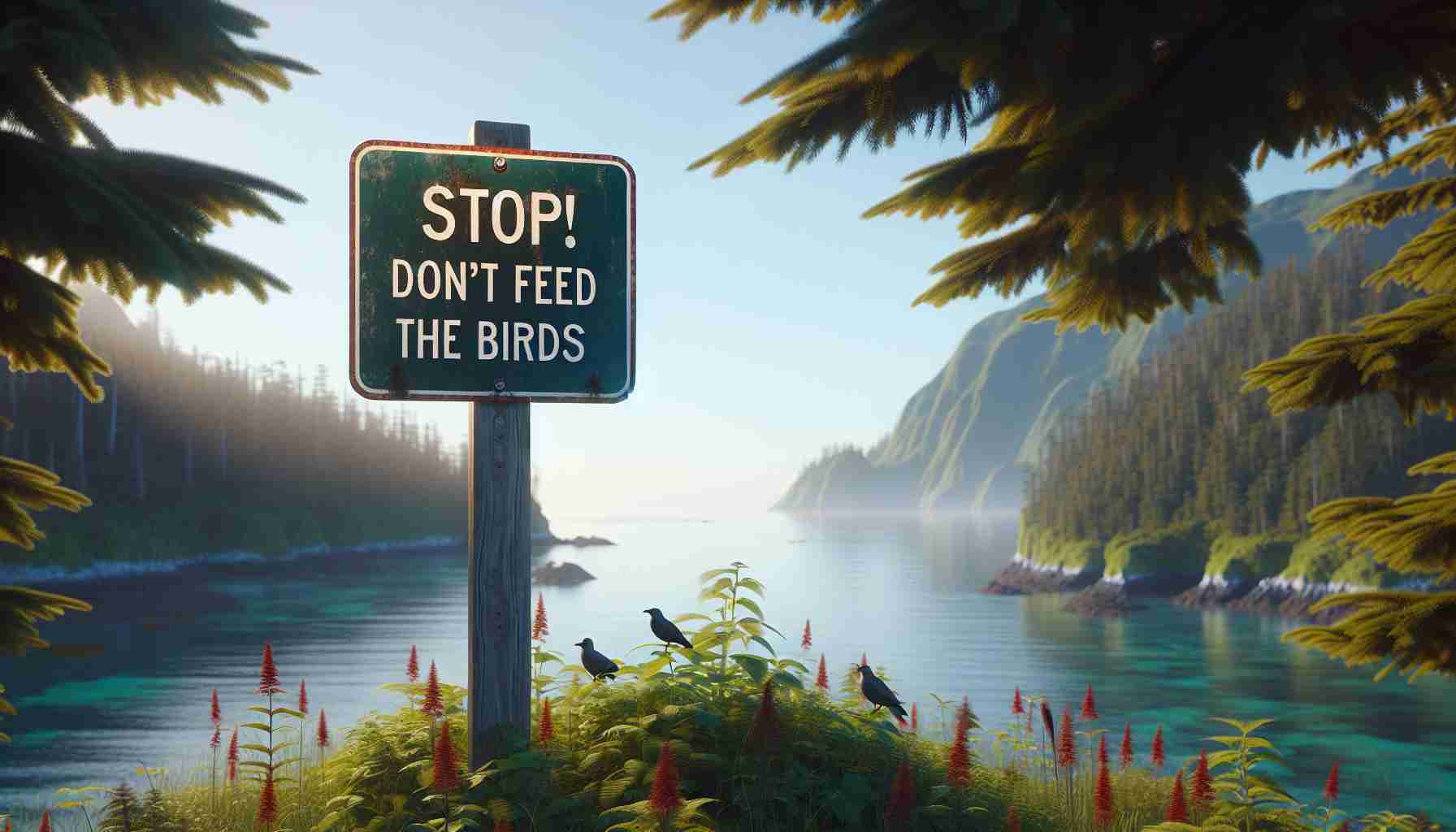 Stop! Don’t Feed the Birds in Sitka