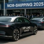 Lucid Motors Flies Past the Competition: VIP Limo Service at Nor-Shipping 2025 Leaves Tesla in the Dust